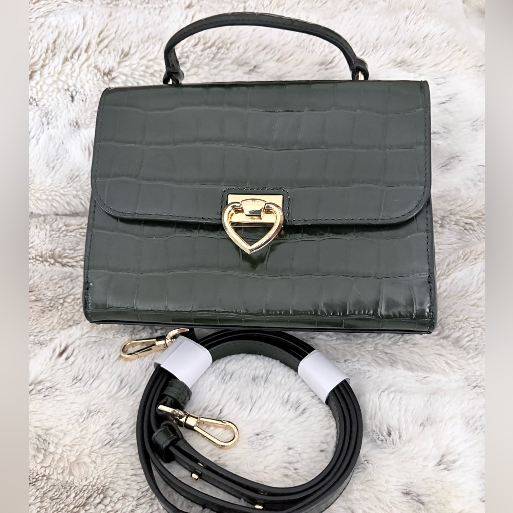 Kate Spade Embossed Leather Crossbody Bag - Lnc